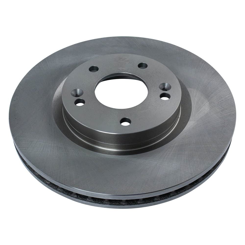 Trq Front Brake Rotors Set Vented Compatible With 20067-2016 Hyundai Santa Fe