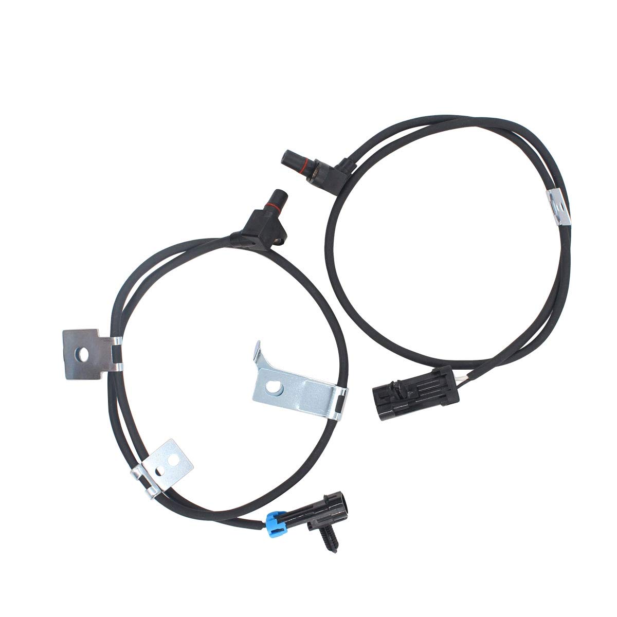 NewYall Set of 2 Front Right Passenger and Left Driver Side ABS Wheel Speed Sensor for Chevrolet Astro Avalanche Suburban Tahoe 