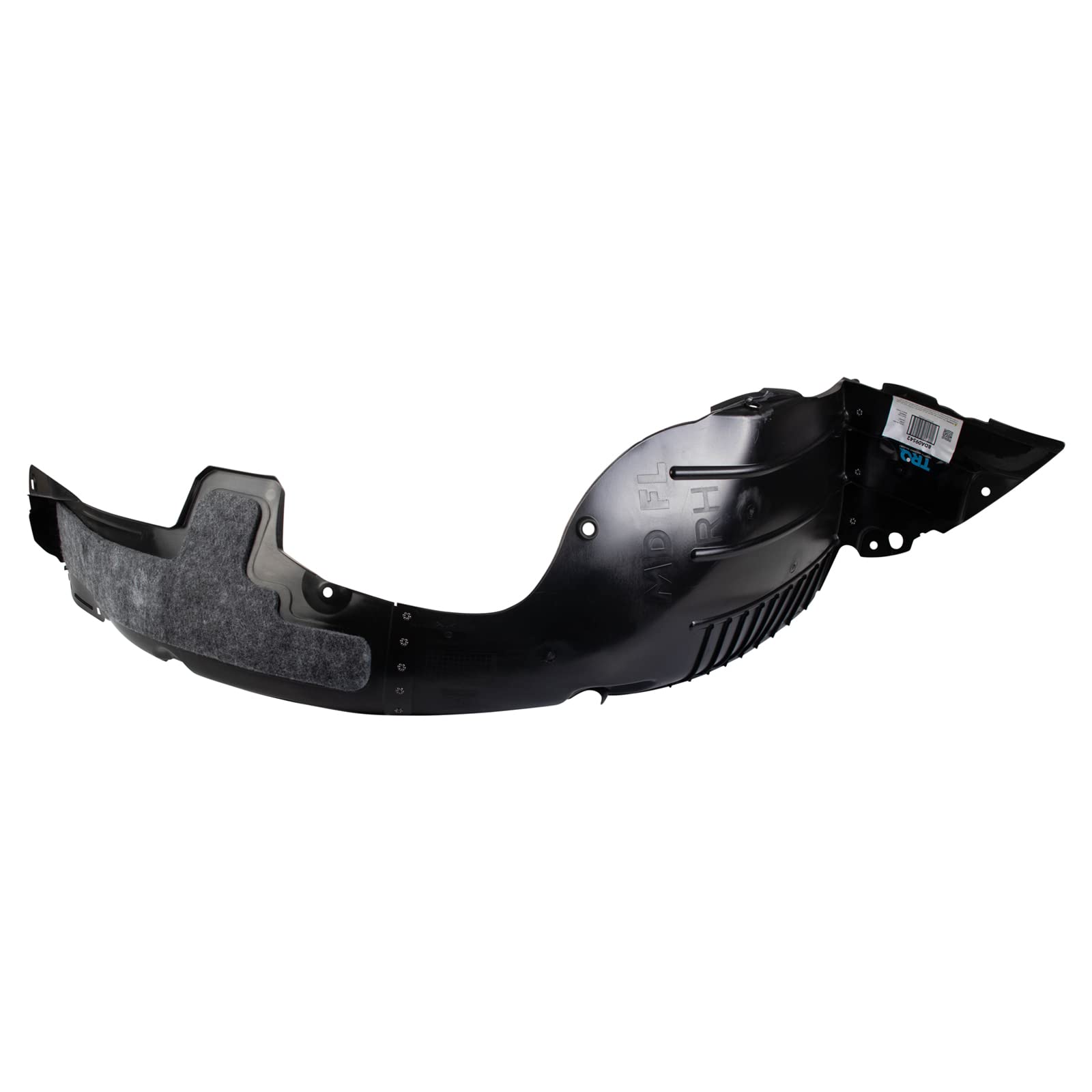 Trq Inner Fender Liner Set Compatible With 2014-2016 Hyundai Elantra Hy1248137 Hy1249137
