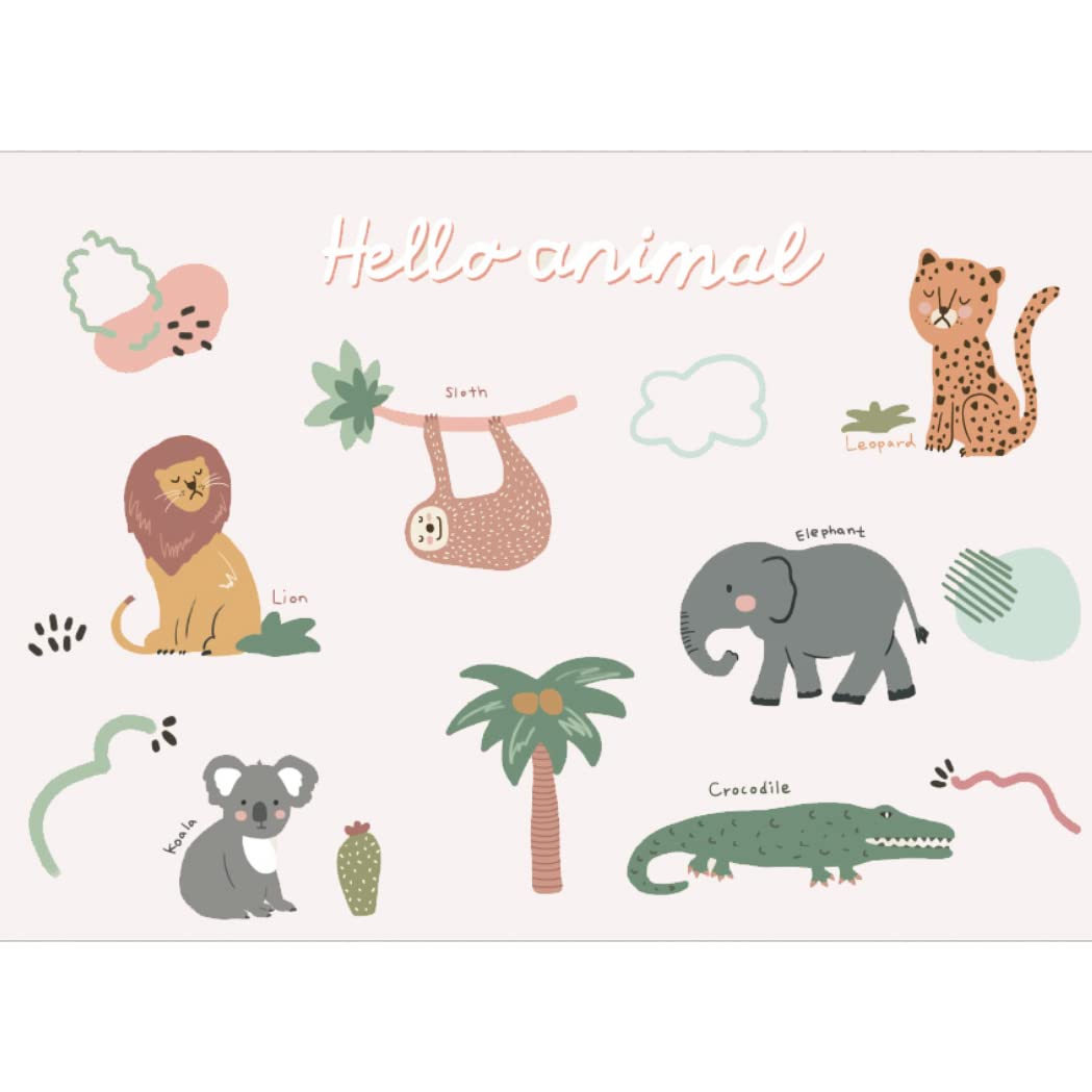 Bebedeco Magnet Car Sun Shade Curtain For Side Window For Baby Kids Children - Sunshade Protector Sun Blocker Blind (Animal Frie