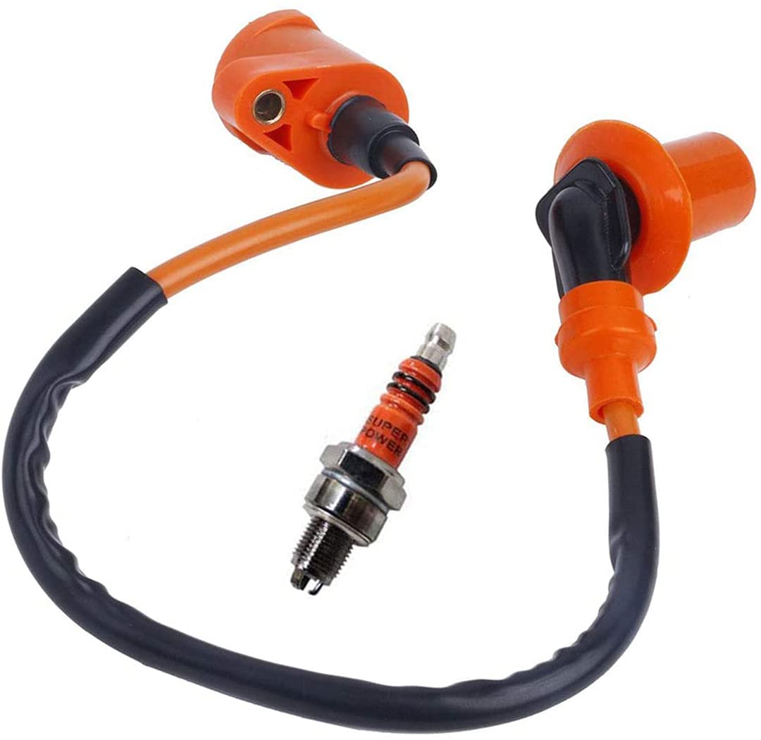 Performance Racing 6 Pins Ac Cdi Box + Ignition Coil + Spark Plug For Gy6 150Cc 125Cc 50Cc Scooter Moped Atv Go Karts