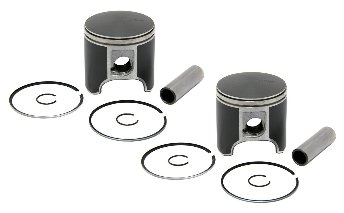 Spi, 09-773, 2 Spi Piston Kits For Ski-Doo Fits 1993-1999 670 Non-Ho Snowmobiles Standard Bore 78Mm