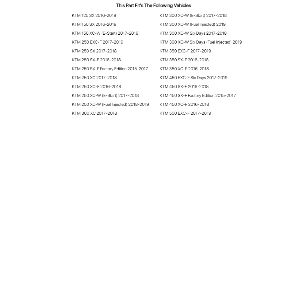 Acerbis Air Box Cover Black For Ktm 450 Sx-F 2016-2018