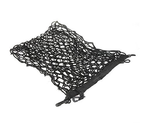 Zone Tech Cargo Net for Pickup Truck Bed - Bungee Net Mesh Elastic Universal Fit, Black Adjustable 4 Hook Storage Trunk Organize
