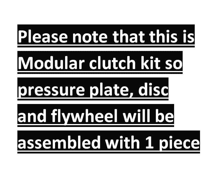 Xtd Stage 3 Racing Modular Clutch Kit Flywheel Compatible With Chrysler Cirrus Sebring Dodge Avenger Neon Stratus Eagle Talon Mitsubishi Eclipse Plymouth Breeze 2.0L