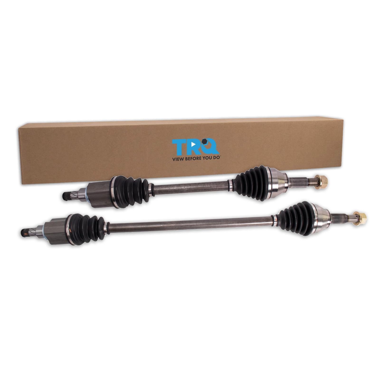 Trq Front Cv Axle Shaft Assembly Set Compatible With 2013-2019 Nissan Sentra