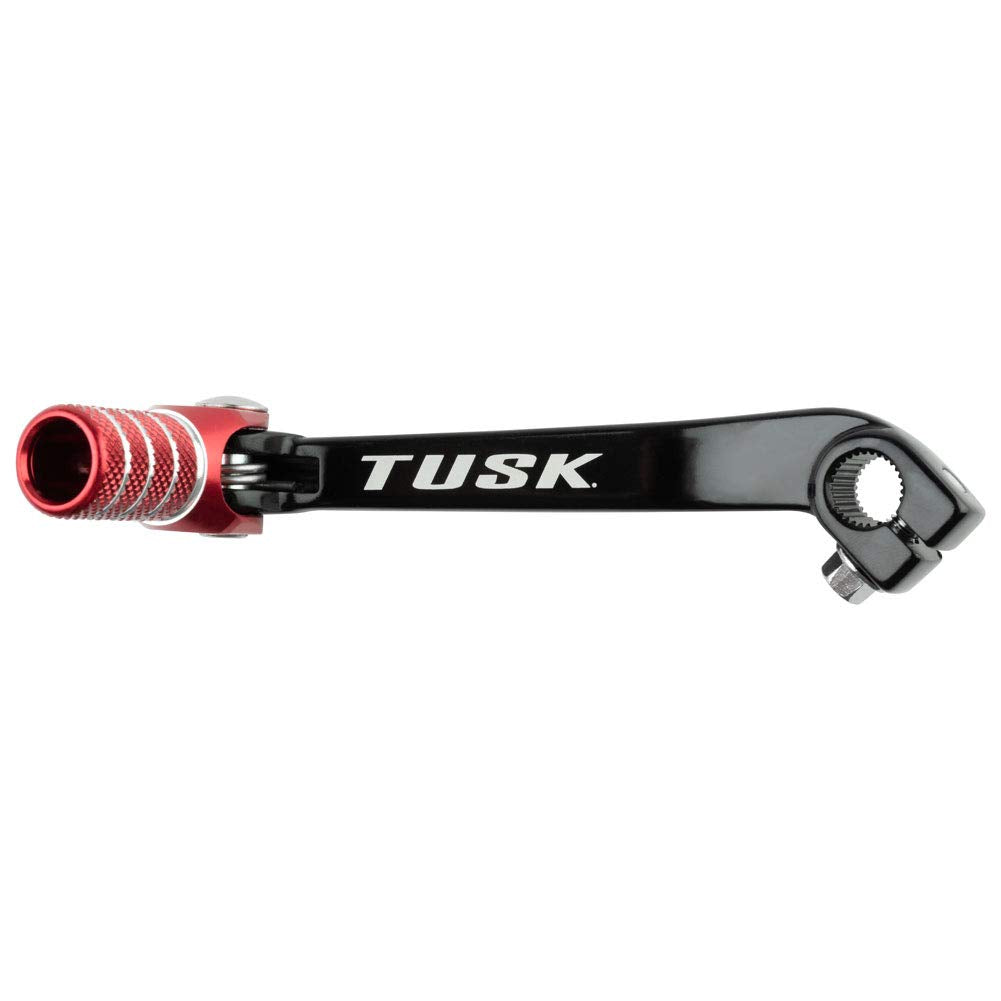 Tusk Folding Shift Lever Black/Red Tip For Honda Crf230F 2003-2009,2012-2017,2019