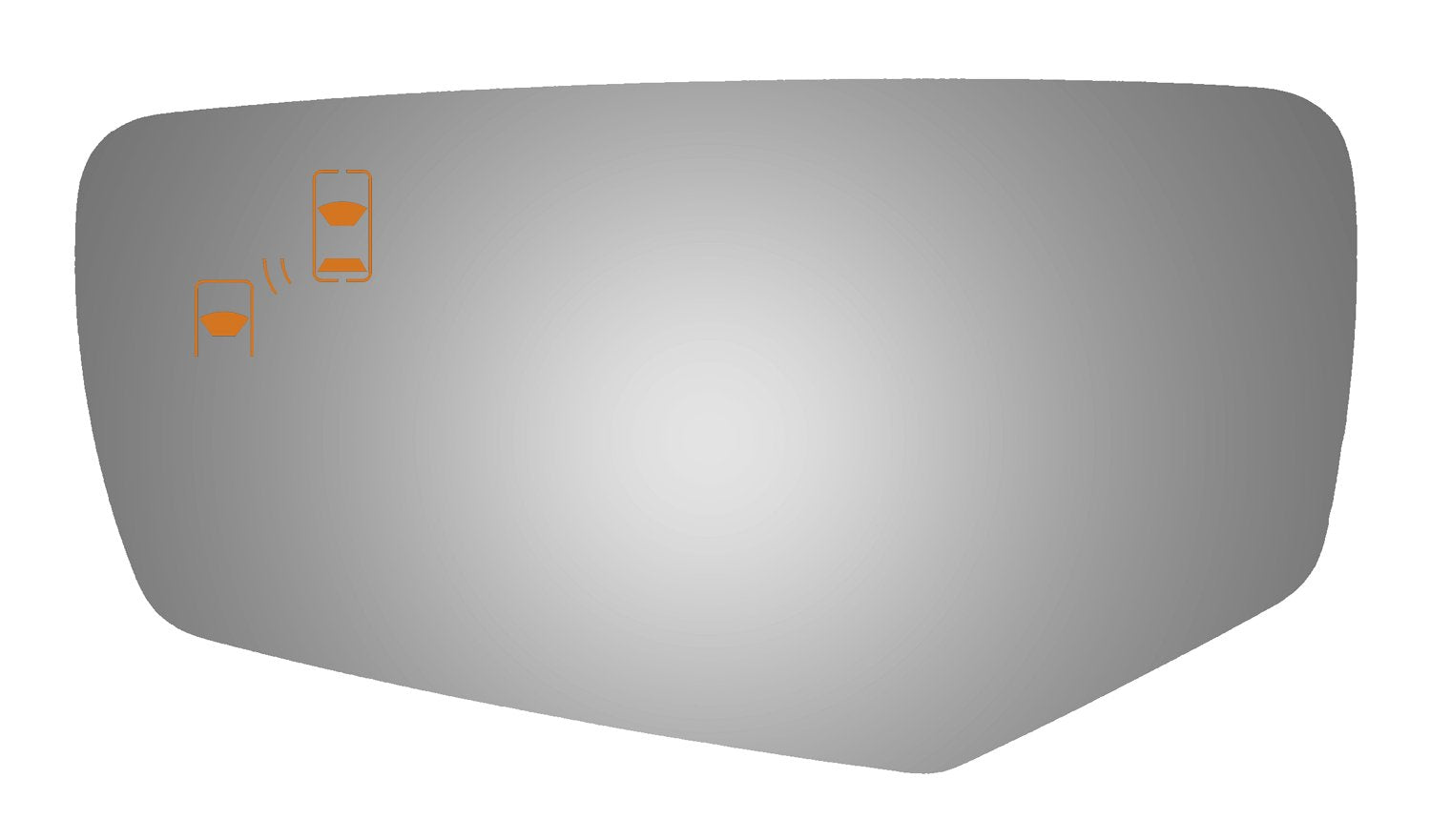 Side Mirror Replacement Glass For 2014-2016 Cadillac Cts