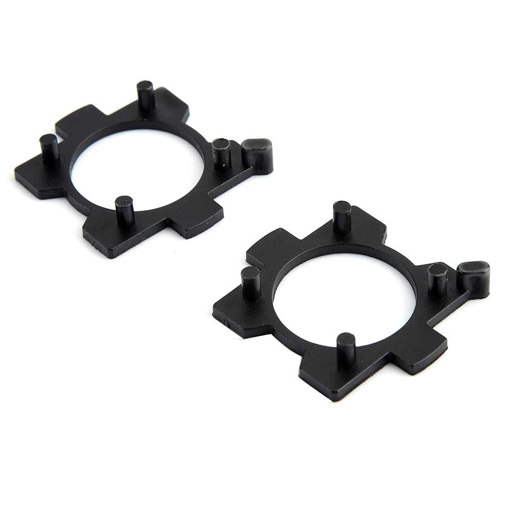 Aramox Headlight Bulb Retainer, 2Pcs H7 Led Car Headlight Bulb Adapter Base L08 Retainer Holder For Mazda Cx5 Cx7