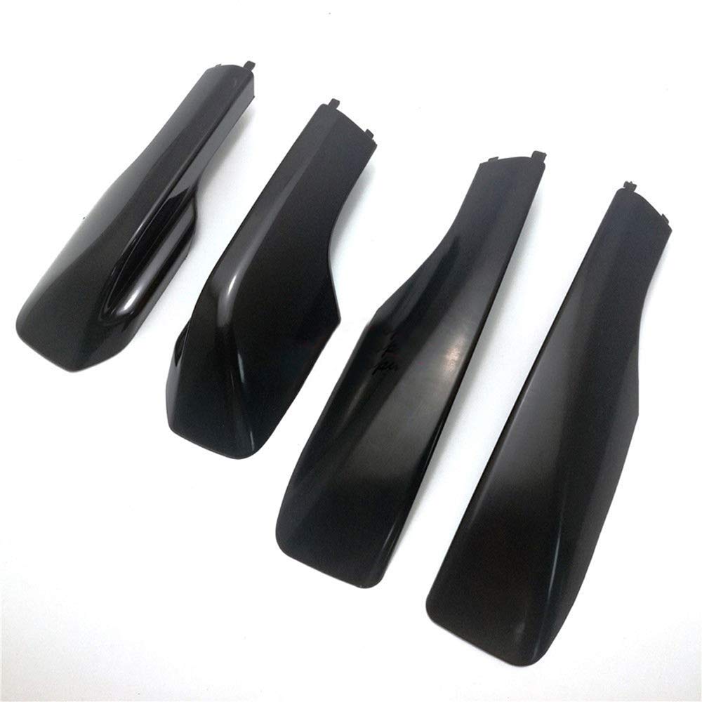 High Flying Car Accessories Black Roof Rack Rails End Cap Protection Cover Shell For Toyota Rav4 2001-2005