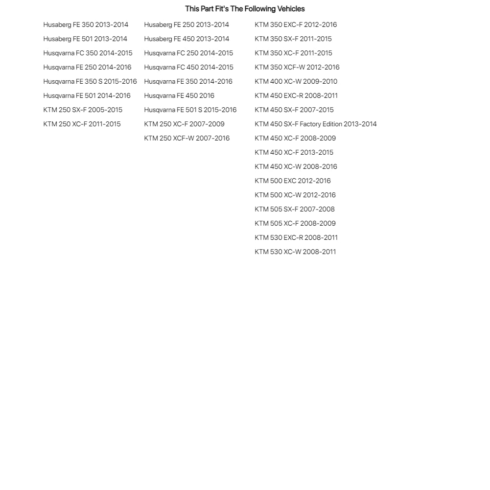 Motion Pro Throttle Cable Standard Length - Fits: Ktm 450 Sx-F 2007-2015