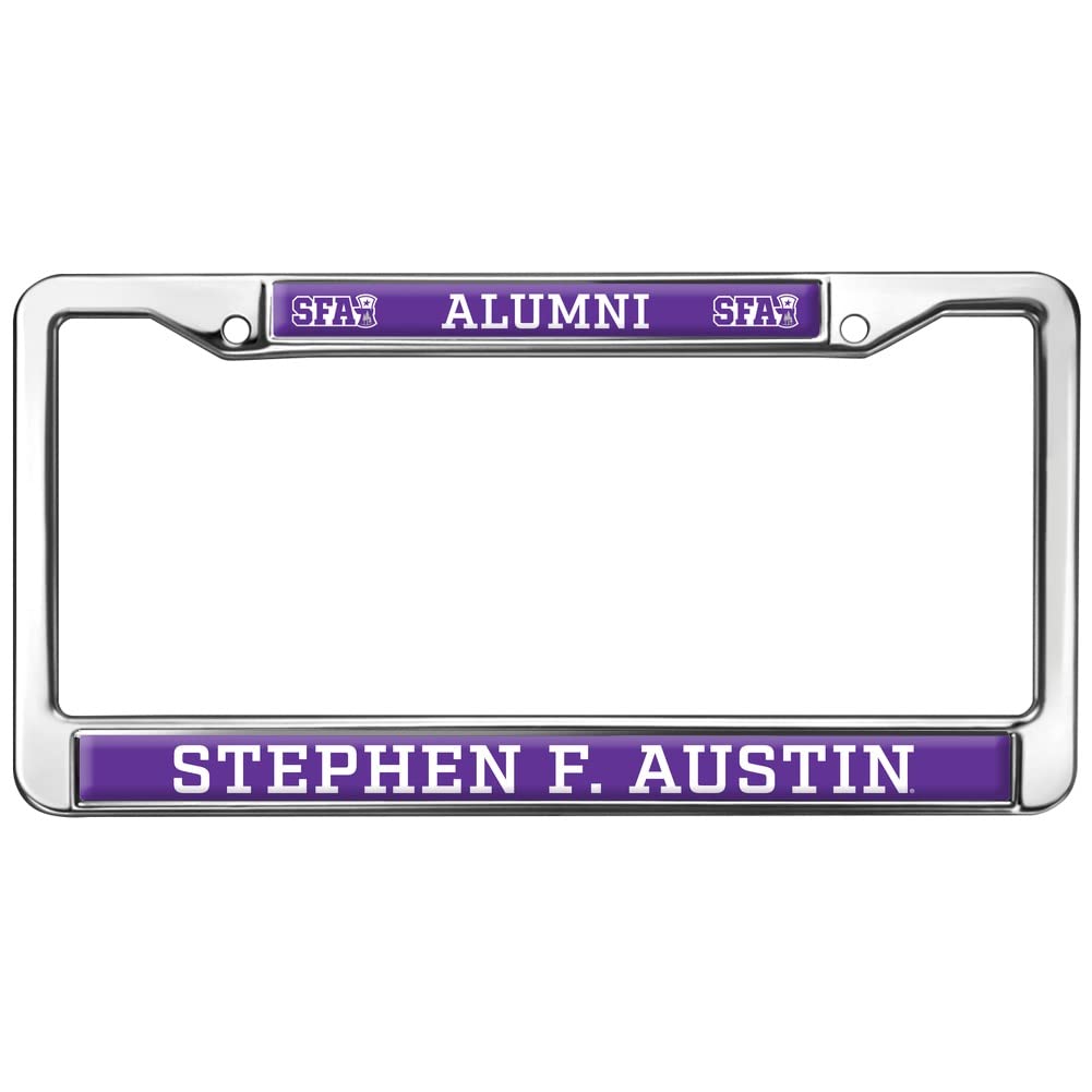 SFA Alumni Logo Full Size Standard License Plate Metal Frame