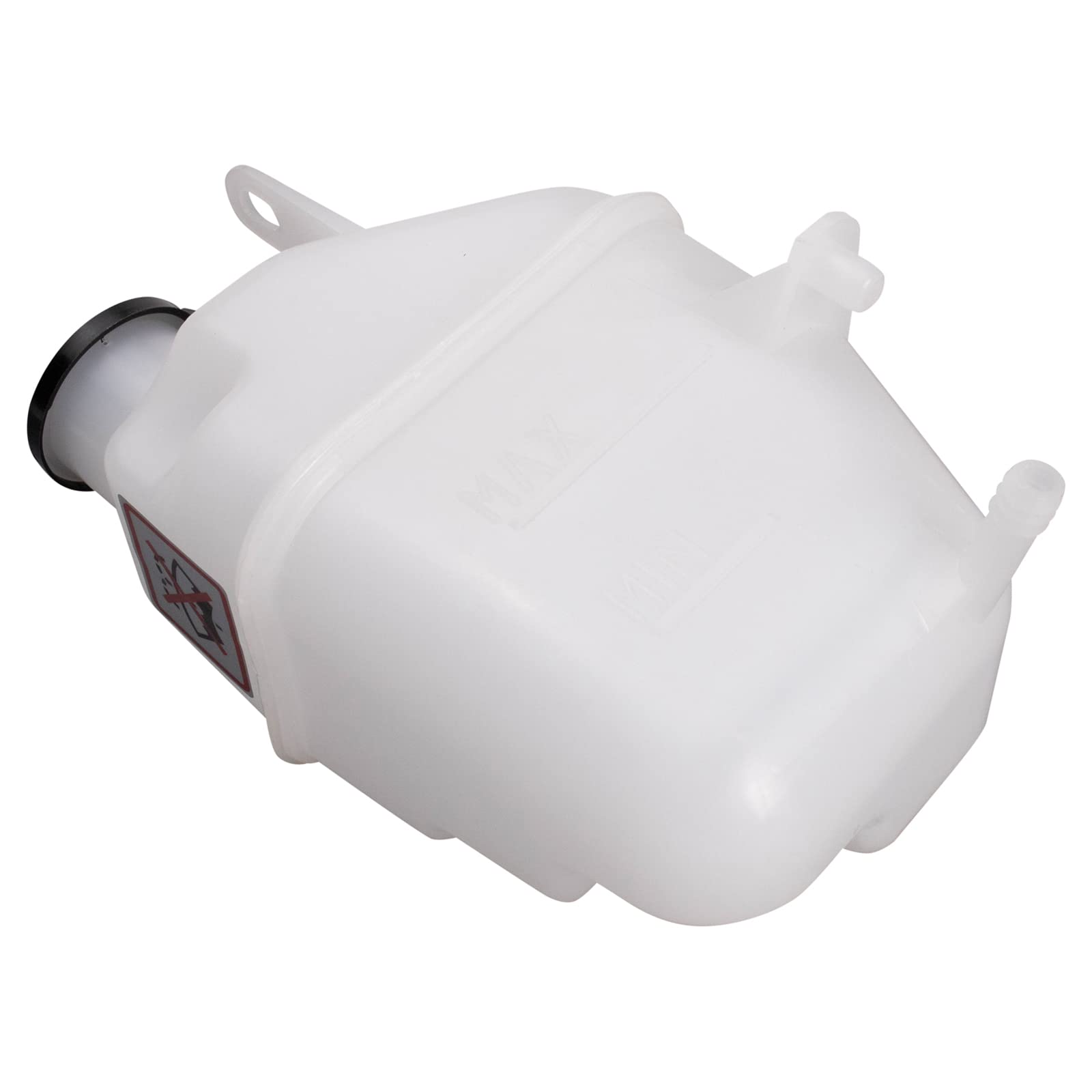 Trq Front Radiator Coolant Reservoir Expansion Tank Overflow Bottle White Compatible With 2002-2008 Mini Cooper