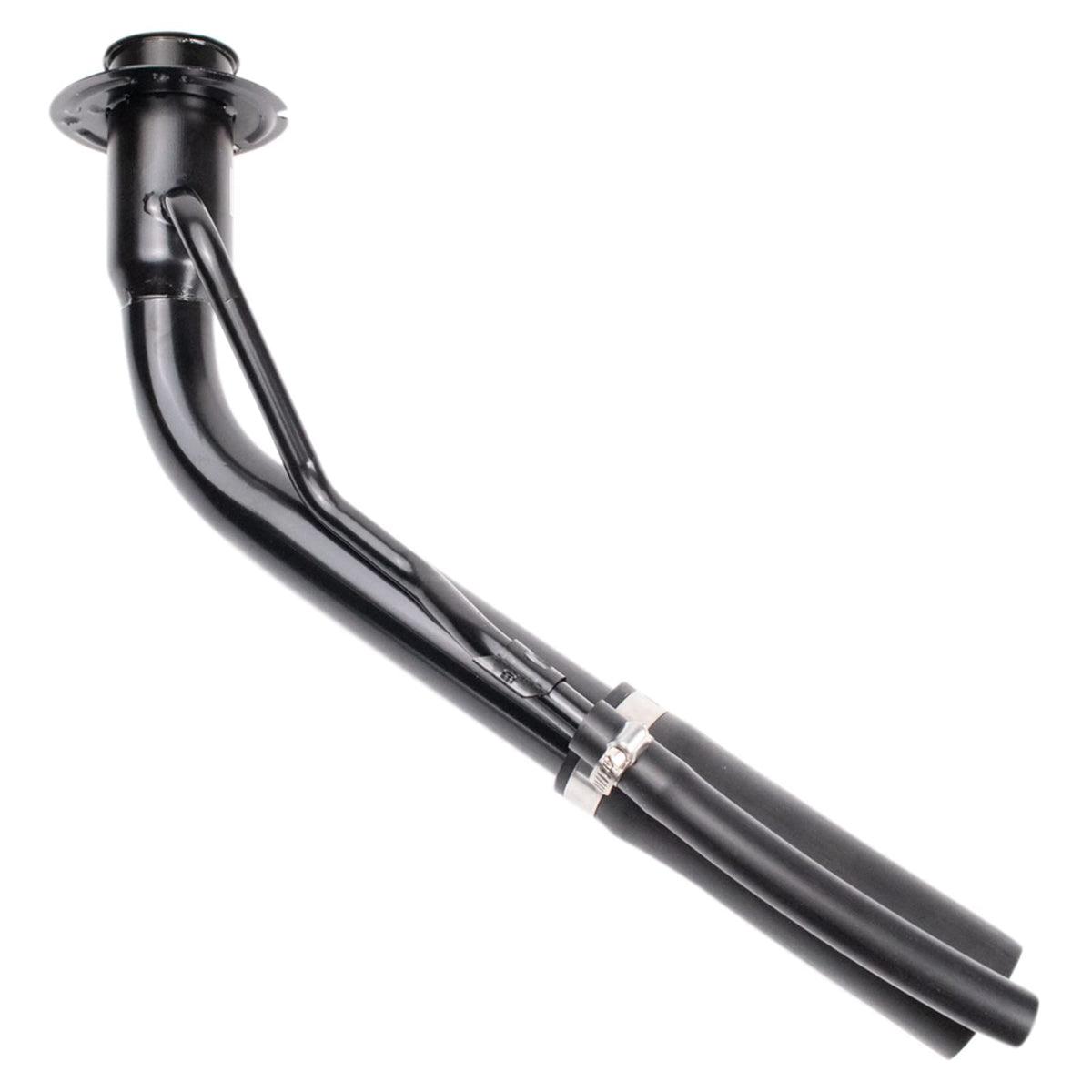 Trq Rear Fuel Tank Filler Neck Black Compatible With 2009-2013 Ford E-250 2009-2019 E-350 Super Duty 2009 E-450 Super Duty