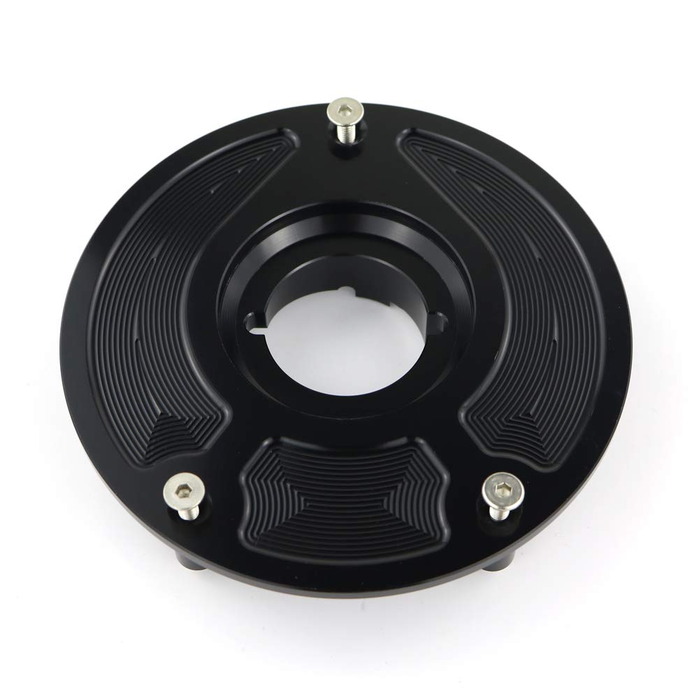 Xitomer CNC Fuel Cap, Fit for CB1000R 04-13 Fluid Cap Covers CBR1000RR CBR1100XX Blackbird Fuel Cap/ CBR600F4i/ CBR600RR/ CBR954