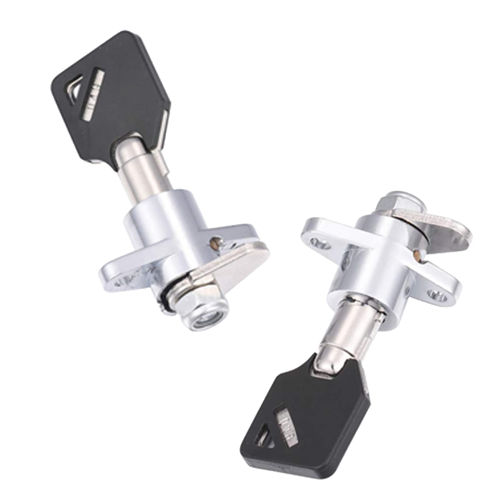 2 Keys Hard Saddlebag Locks Fits For Harley Davidson Touring Electra Street Glide Road King Glide 1993-2013