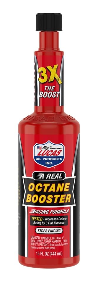 Lucas Oil 10026 Octane Booster - 15 Ounce (Pack Of 8)