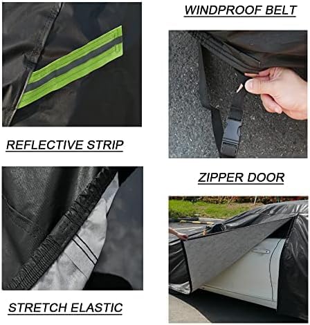 Kaugung 7 Layers Car Cover Custom Fit Chevrolet Cruze Hatchback (2009-2025), Waterproof All Weather Resistant Outdoor Indoor Sun