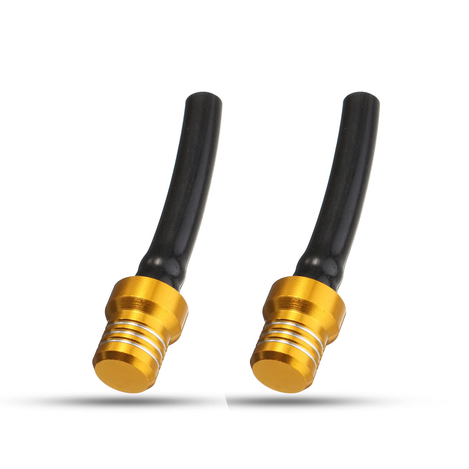2Pcs Gas Fuel Cap Gas Tank Breather Universal Cnc Tank Valve Vent Tube With Chekc Ball Aluminum Breather For Rm125 Rm250 Rmz450