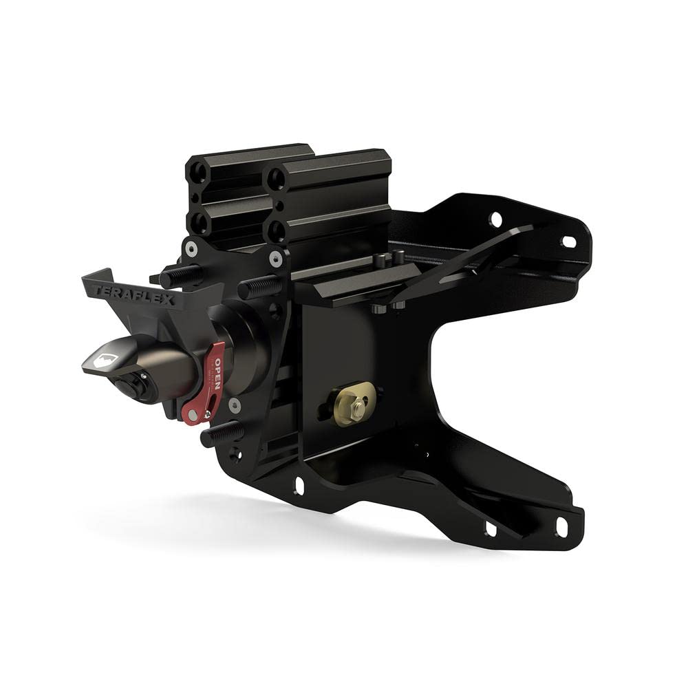 Teraflex 4838910 Jl/Jlu Alpha Hd Adjustable Spare Tire Mounting Kit Black