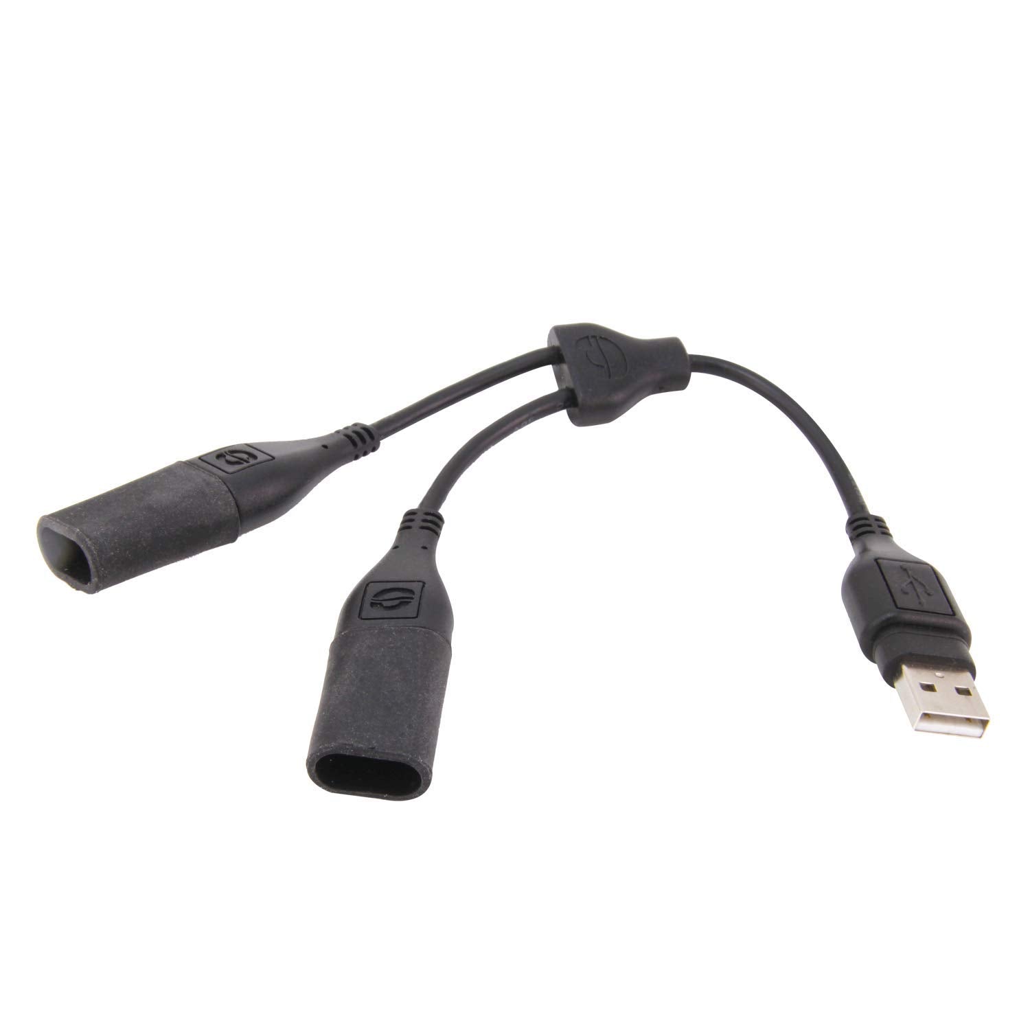 Tecmate Optimate Usb Cable O-110, Usb Y-Splitter, With Weatherproof Connection System