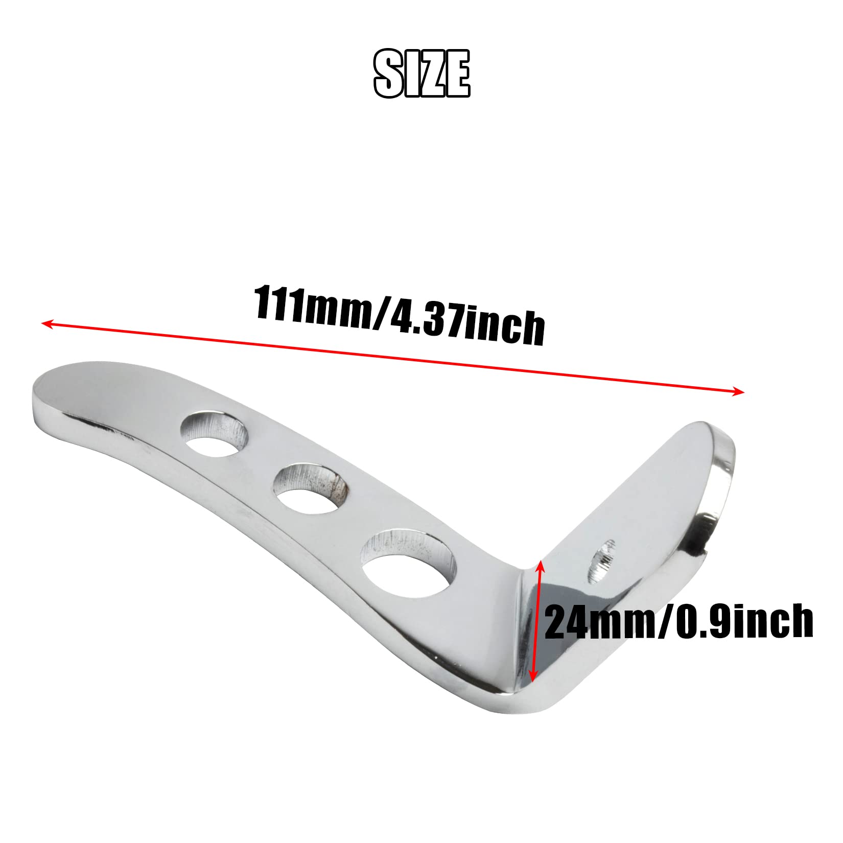 Psler Kickstands Side Stand Assist Tool Motorcycle Jiffy Stand Extension Kit Foot Pedal Support For Touring 1991-2021, Road King, Street Glide, Electra Glide, Flht, Flhr, Flhx, Fltr, Chrome