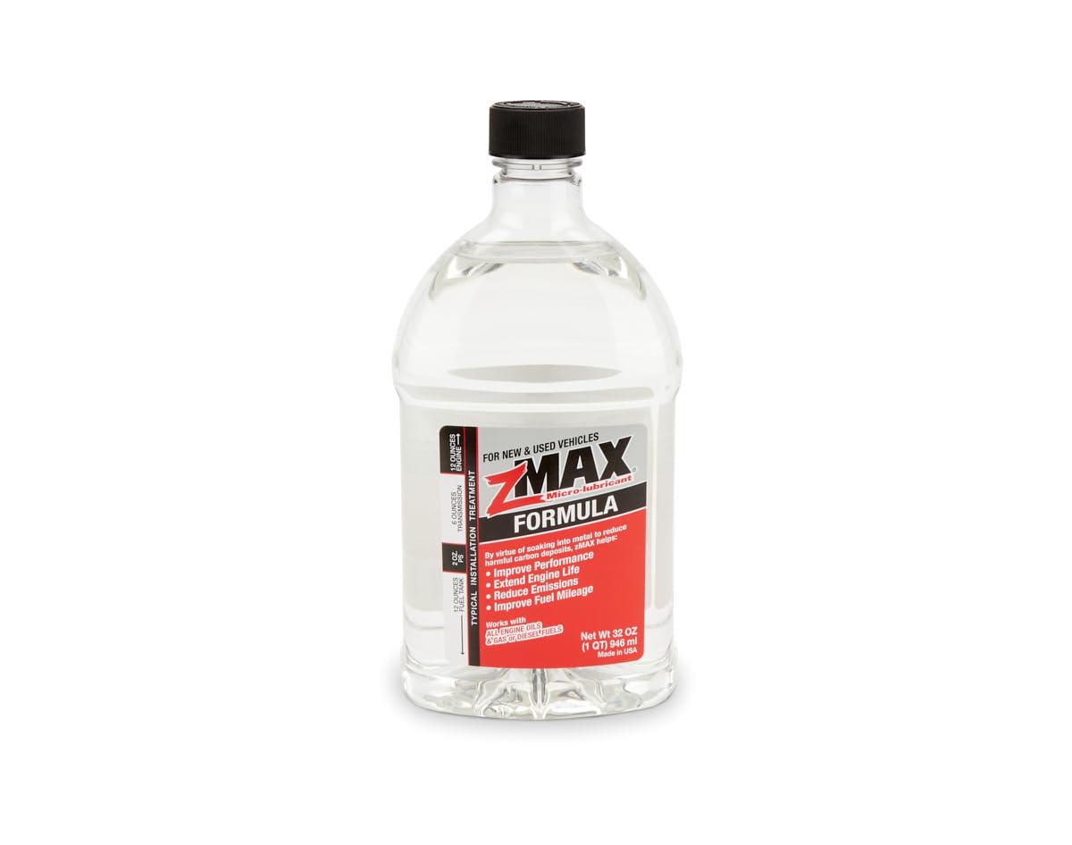 Zmax 55-032 - Multi-Purpose Formula Treatment For Engine, Fuel, Transmission & Power Steering - Reduces Carbon Build-Up - Lubric