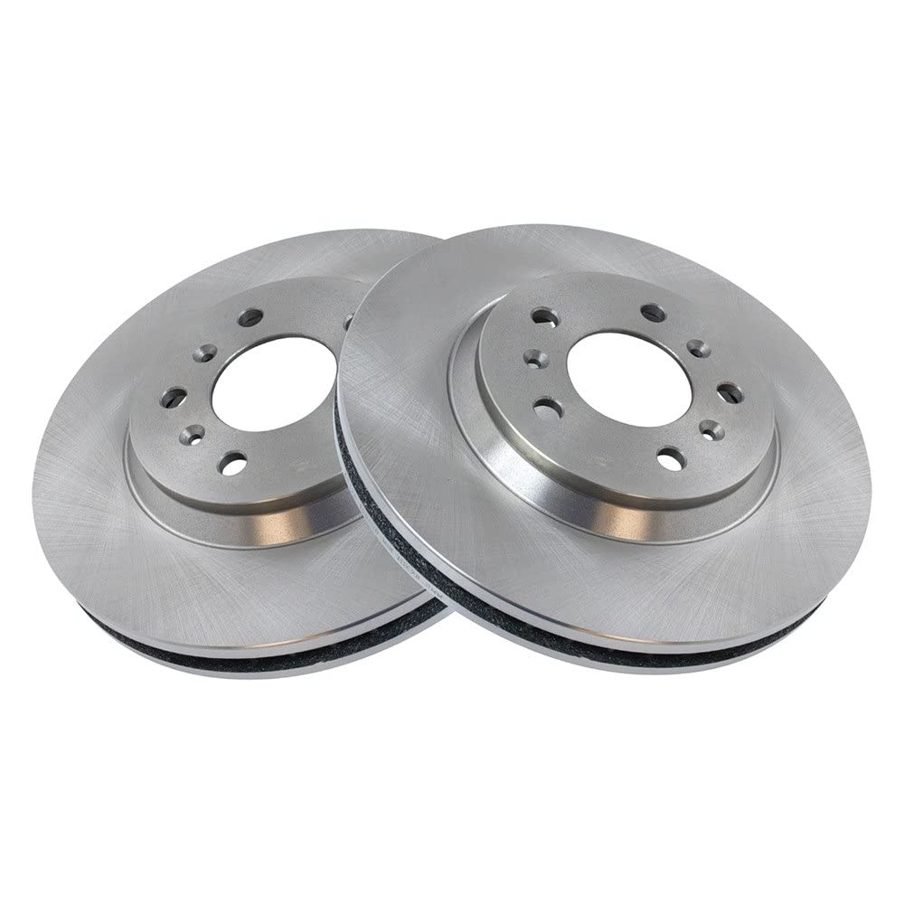 Trq Front Brake Rotors Set Vented Compatible With 2006-2011 Buick Lucerne 2006-2013 Chevrolet Impala 2014-2016 Impala Limited 20