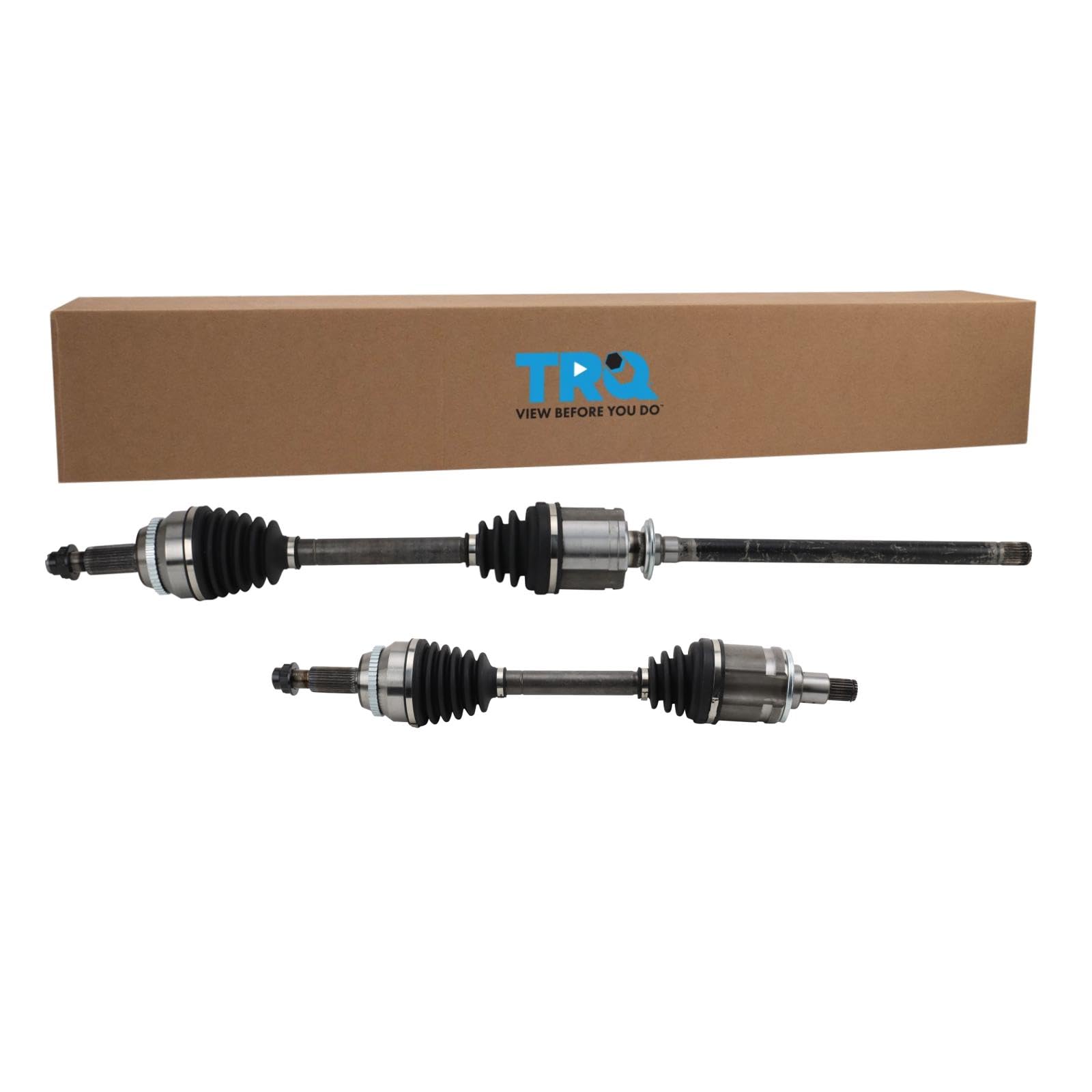 TRQ Front CV Axle Shaft Assembly Set Compatible with 2004-2006 Lexus RX330 2007-2009 RX350