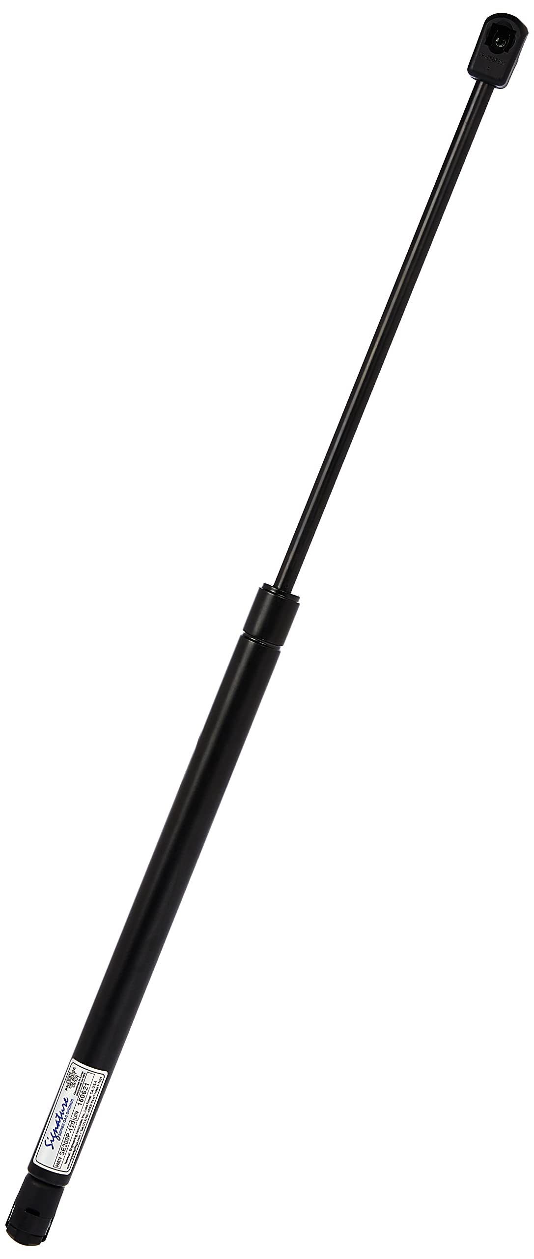 Rv Designer G29, Gas Prop Door Support, 20 Inch, 120 Lb. Load Capacity, Exterior Hardware , Black