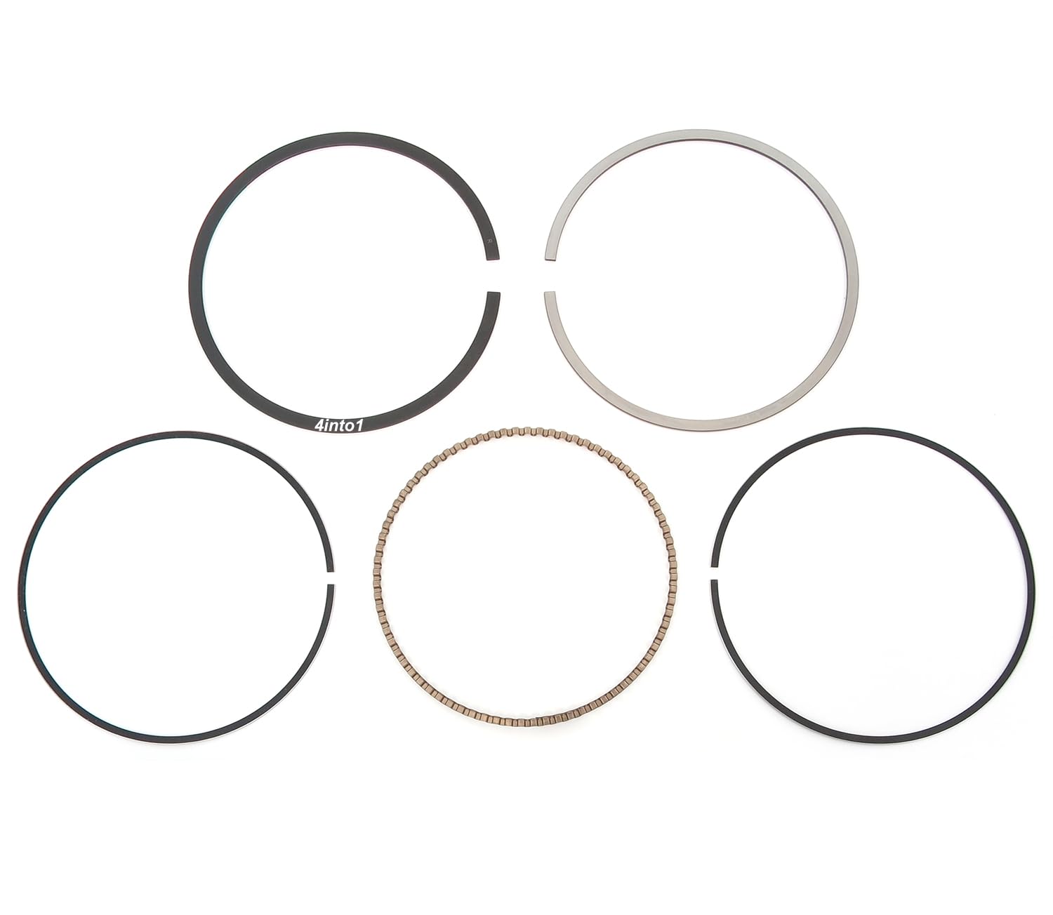 Piston Ring Set - Standard - Compatible With Honda Xl600R 1983-1987 Nx650 Xr650L - 1993-1996