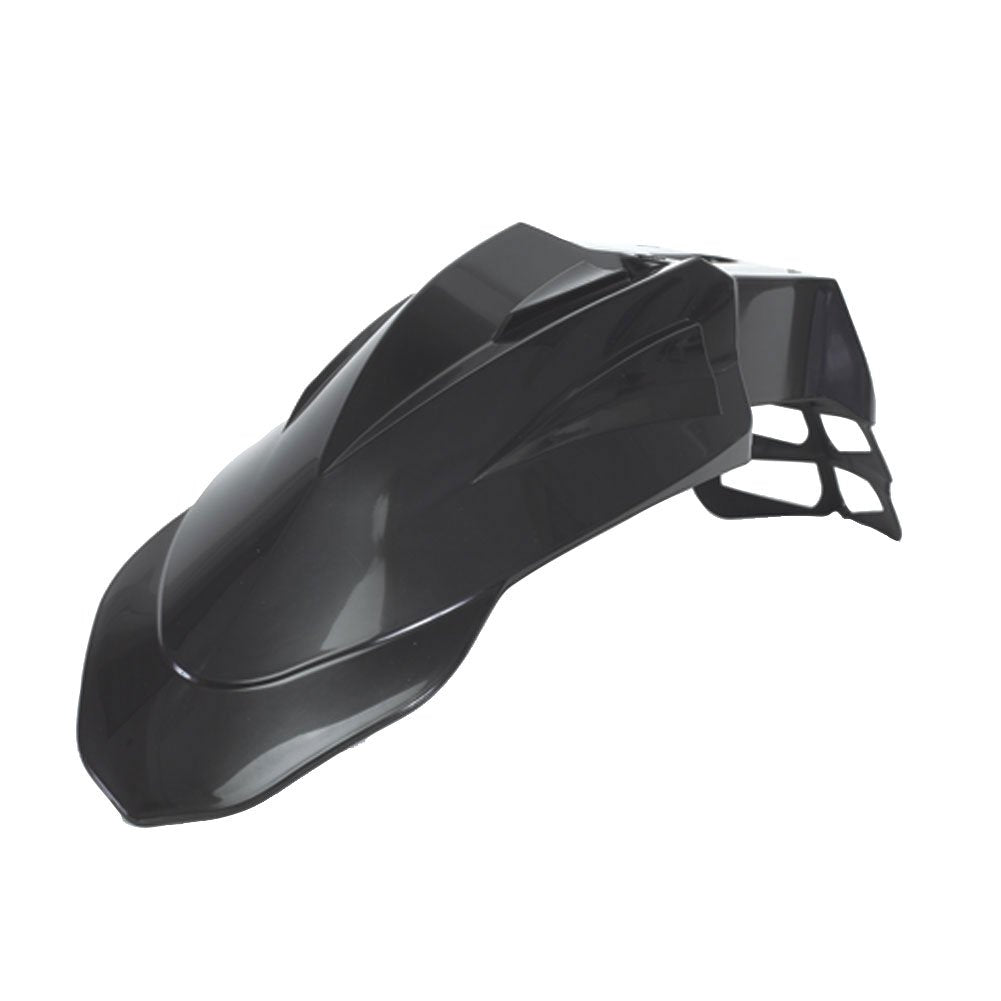Acerbis Super Motard Front Fender Black - Fits: Kawasaki Klr650 1987-2018,2022