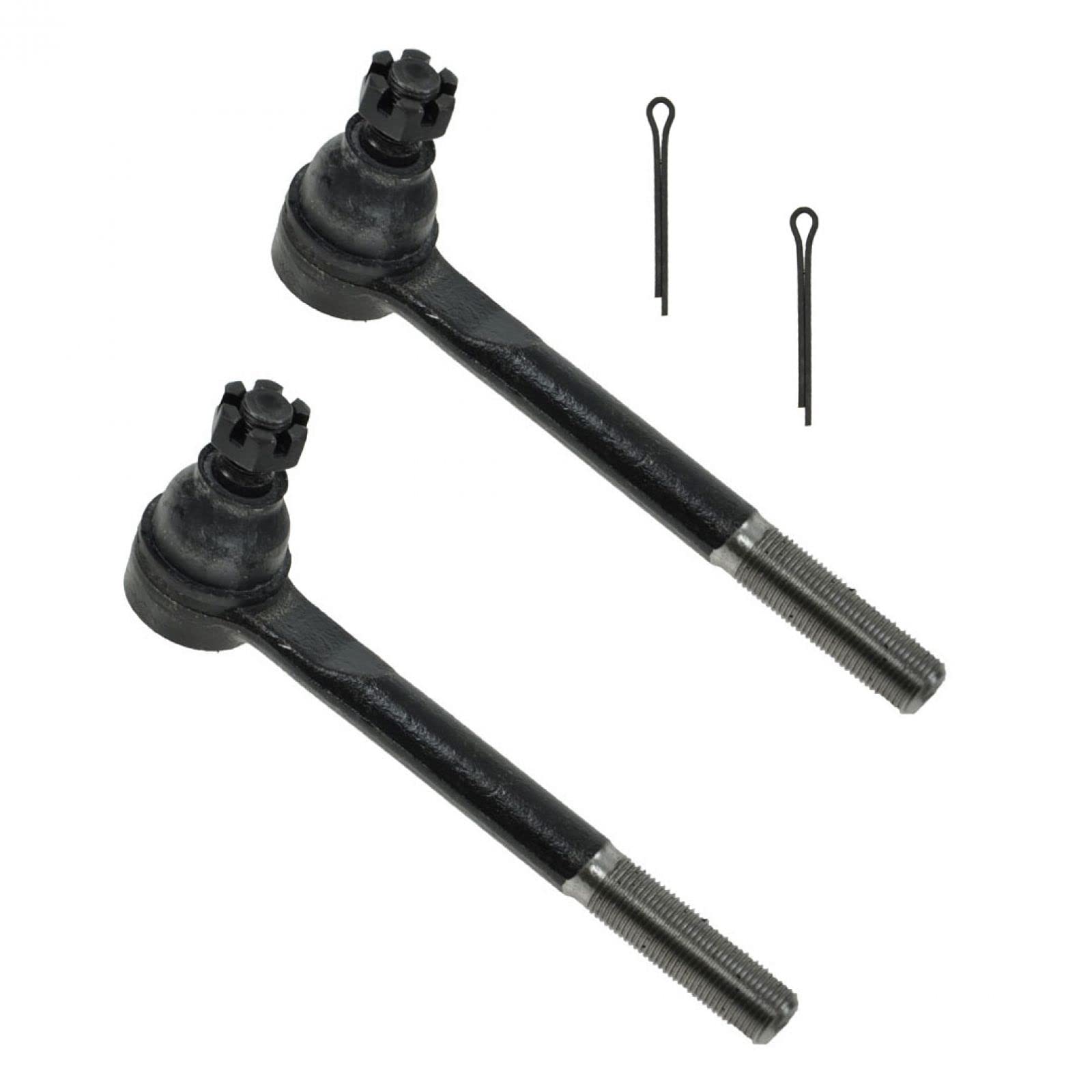 TRQ Front Inner Tie Rod Set Compatible with 1979-1995 Toyota Pickup