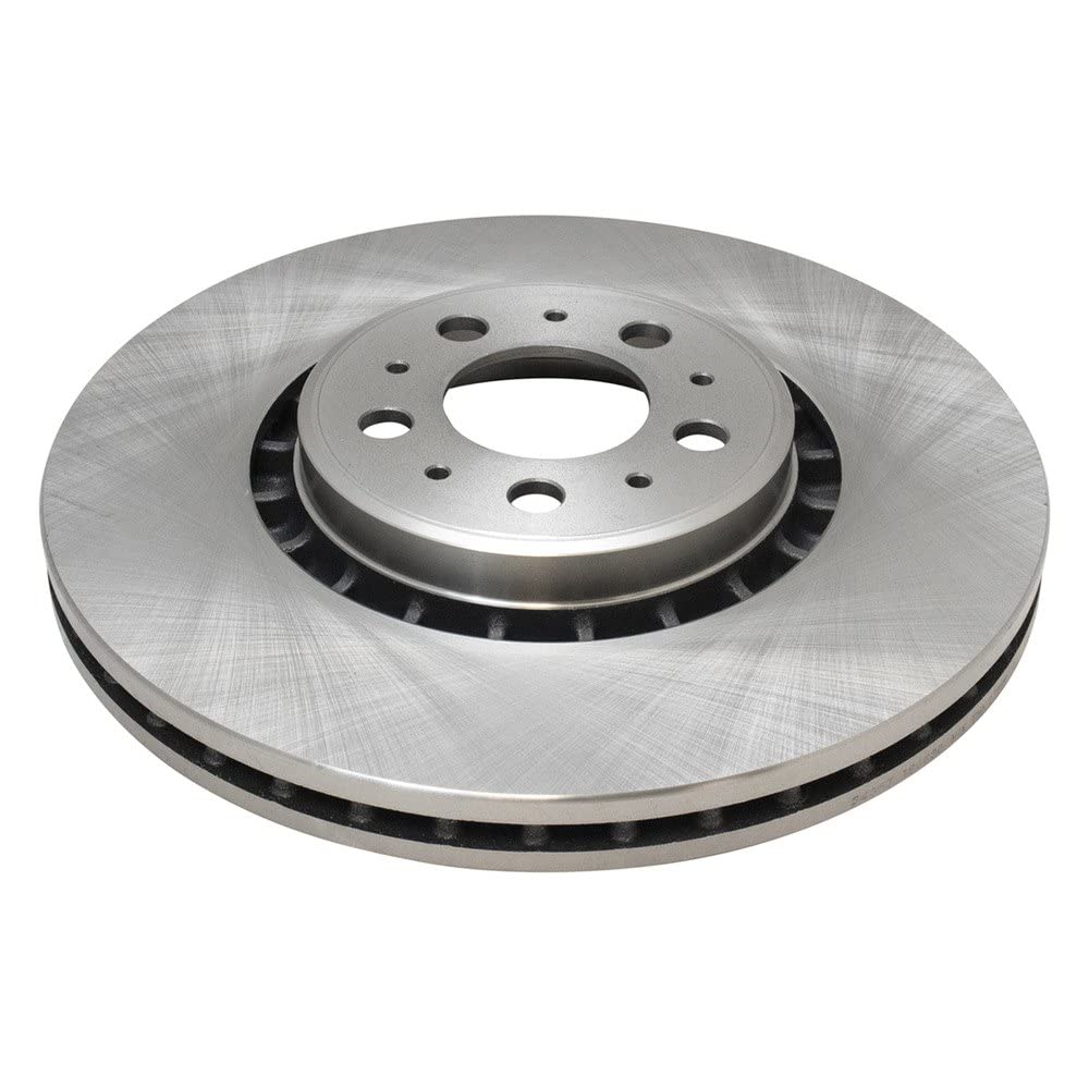 Trq Front Brake Rotors Set Vented Compatible With 2003-2014 Volvo Xc90