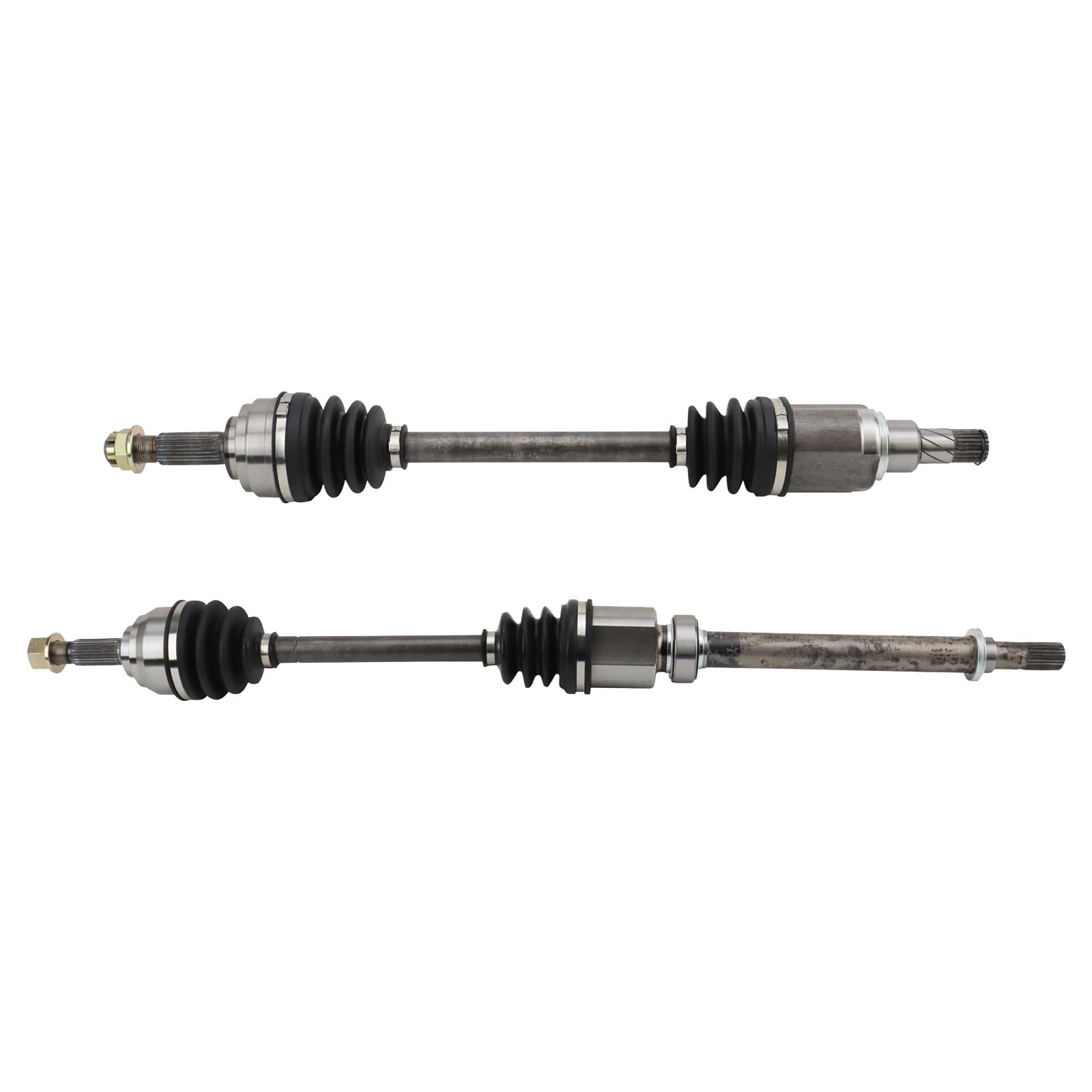 TRQ Front CV Axle Shaft Assembly Set Compatible with 2012 Nissan Versa