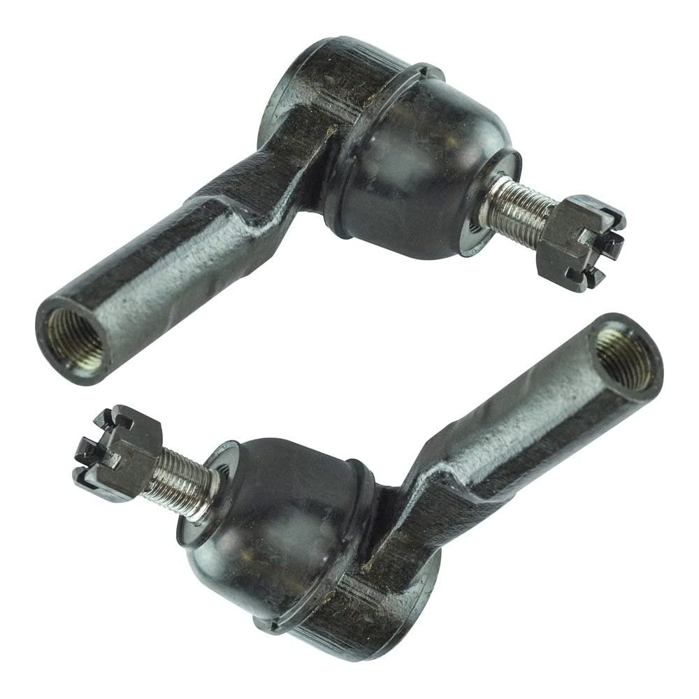 TRQ Front Outer Tie Rod Set Compatible with 2006-2012 Chevrolet Colorado GMC Canyon 2007-2008 Isuzu i-290 i-370