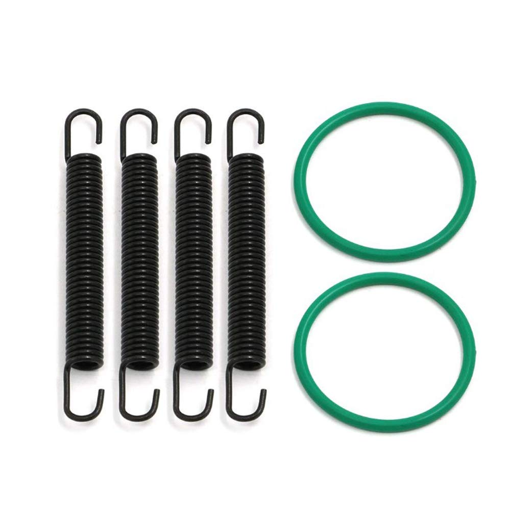 Cosmoska Pipe Spring Kit with O-rings for Yamaha Banshee 350 1987-2006 YFZ350 Kit