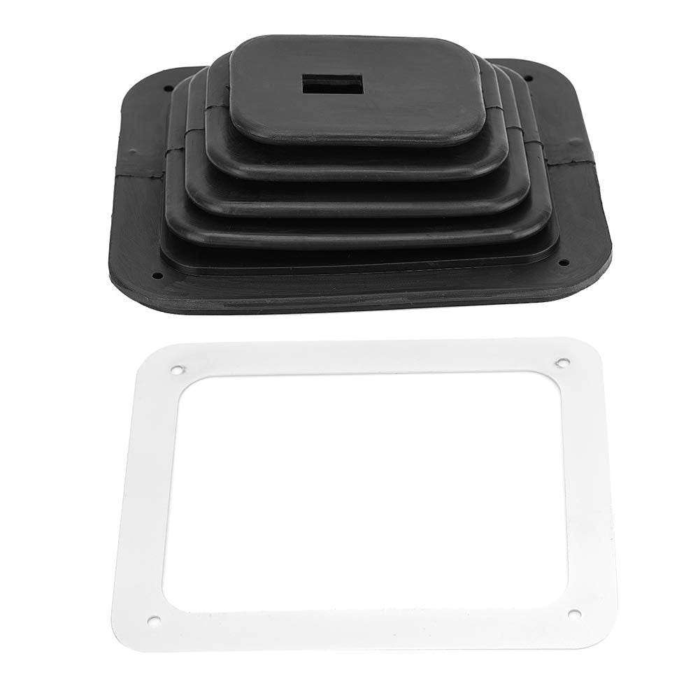 Delaman Gear Shift Boot Cover Sleek Design, Gear Shift Cover Rubber Car Shifter Boot Replacement Enhanced Dust Protection For Gm