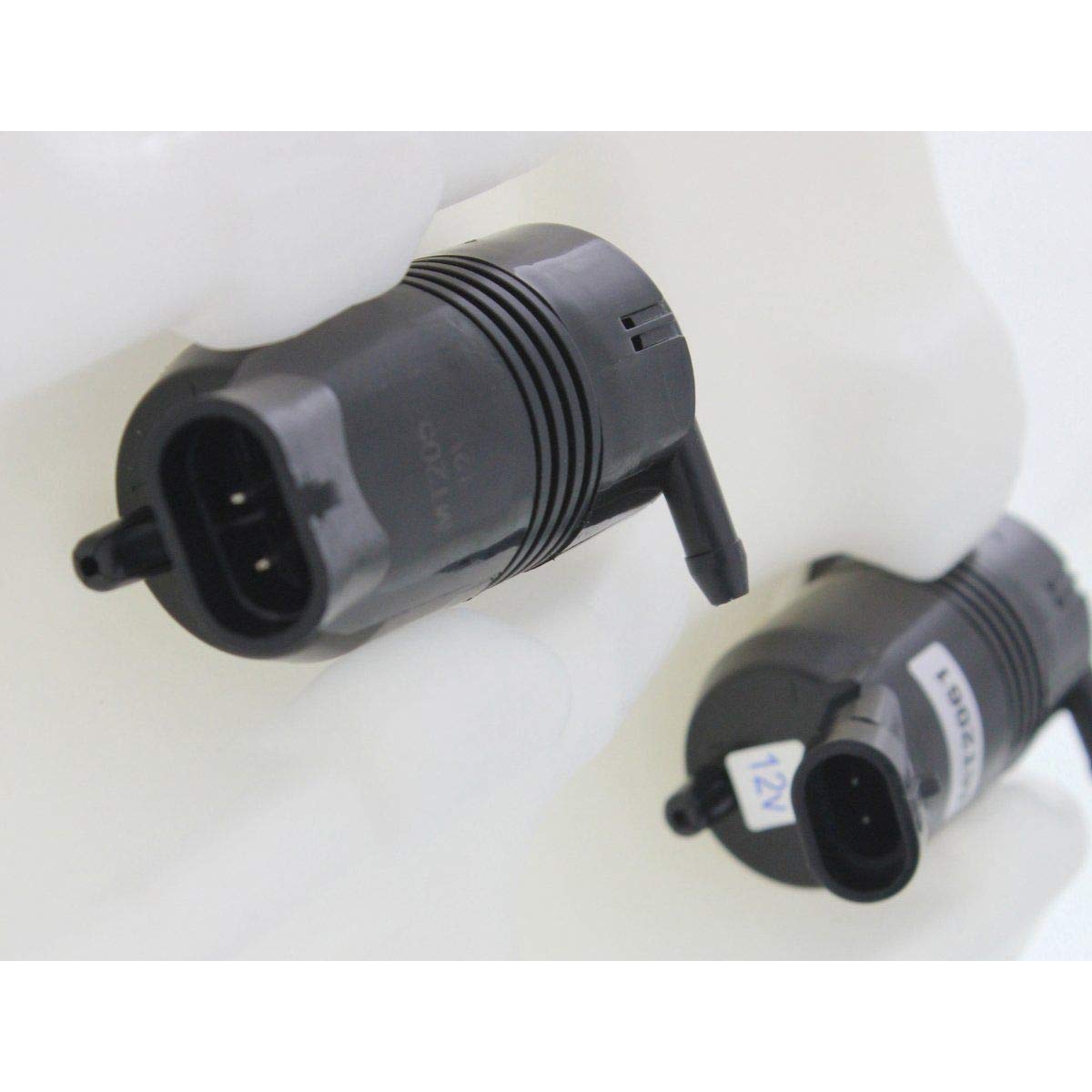 Fitrite Auto Parts New Windshield Washer Reservoir For 2007-2014 Gmc Yukon, Chevrolet Suburban, Cadillac Escalade, With Cap, Dual Pump And Sensor Gm1288171