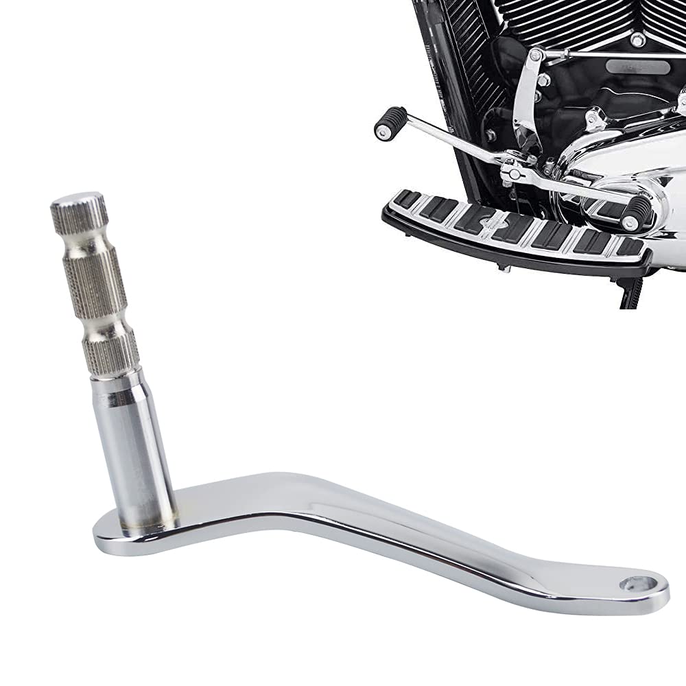 WOWTK Extended Shifter Shaft Shift Arm for Harley FL Softail 2018-2024 Models Equipped with footboards Softail Slim FLSL Heritag
