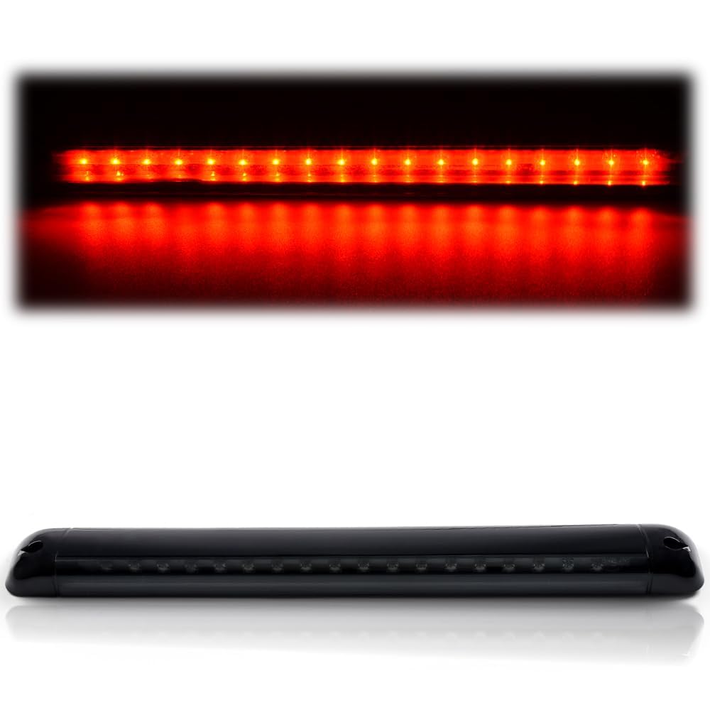 Pit66 Third 3Rd Brake Light Led Compatible With Chevy Blazer S10 1994-2005/Fit Suburban Yukon 1992-2004/Fit Gmc Jimmy 1994-2001