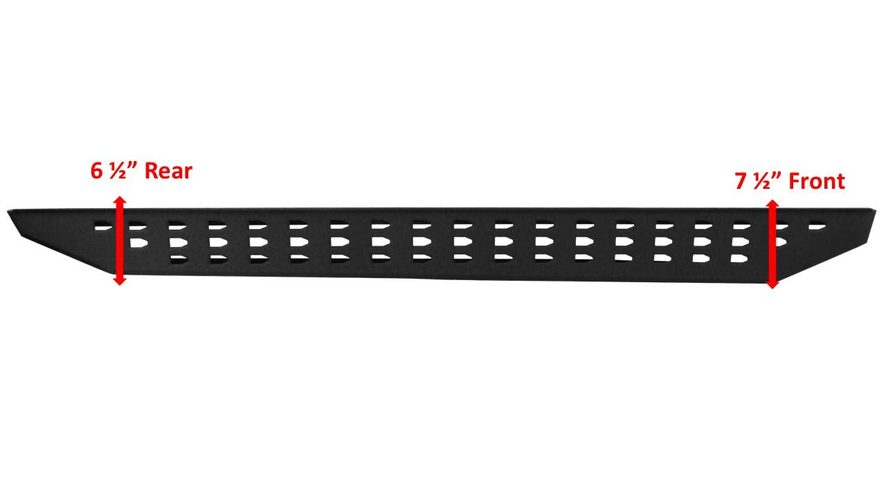 Go Rhino 69400073T Rb20 Running Boards - 73 Long - Boards Only For Jeep 18-24 Wrangler, Ford 21-24 Bronco (Sport Utility)