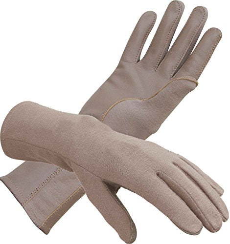 Mom Nomex Flight Gloves, Us Milspec Summer Flyers (10 - Large, Tan)