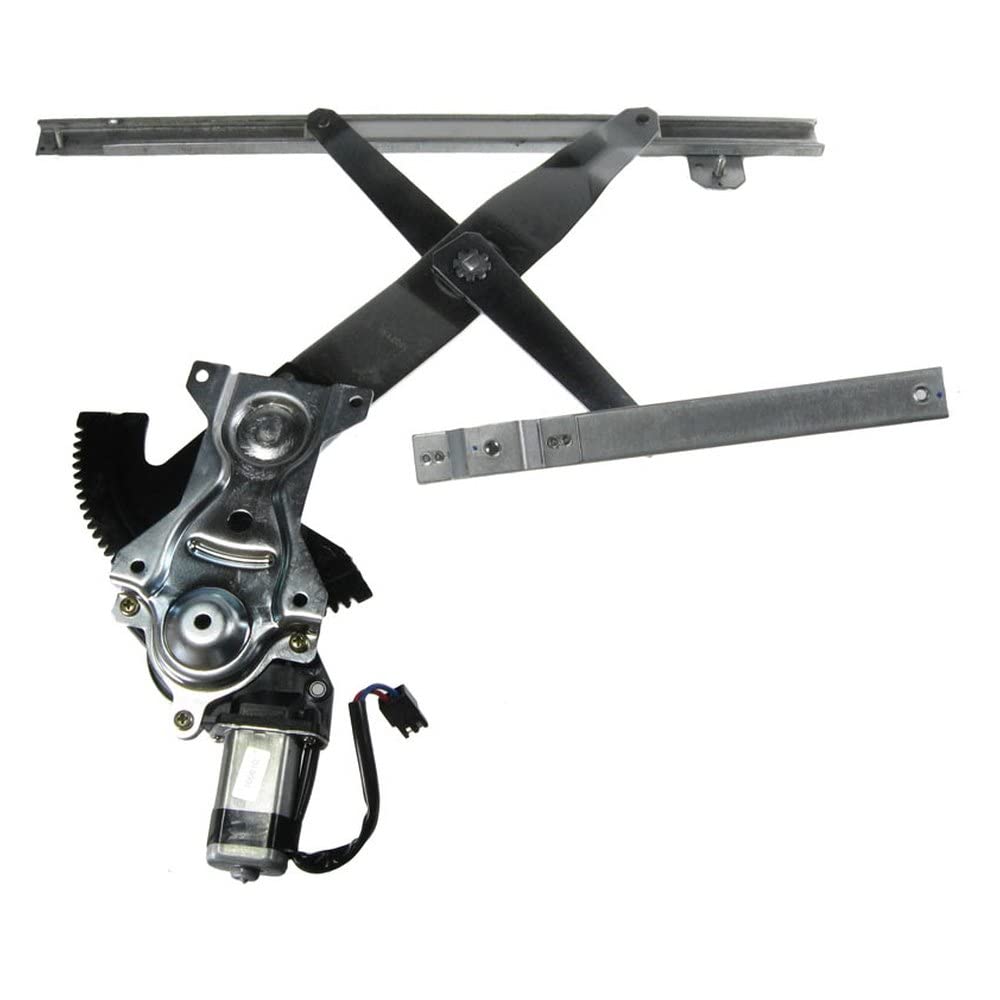 Trq Front Left Power Window Regulator & Motor Assembly Drivers Side Compatible With 1995-2005 Chevrolet Cavalier 1995-2003 Ponti