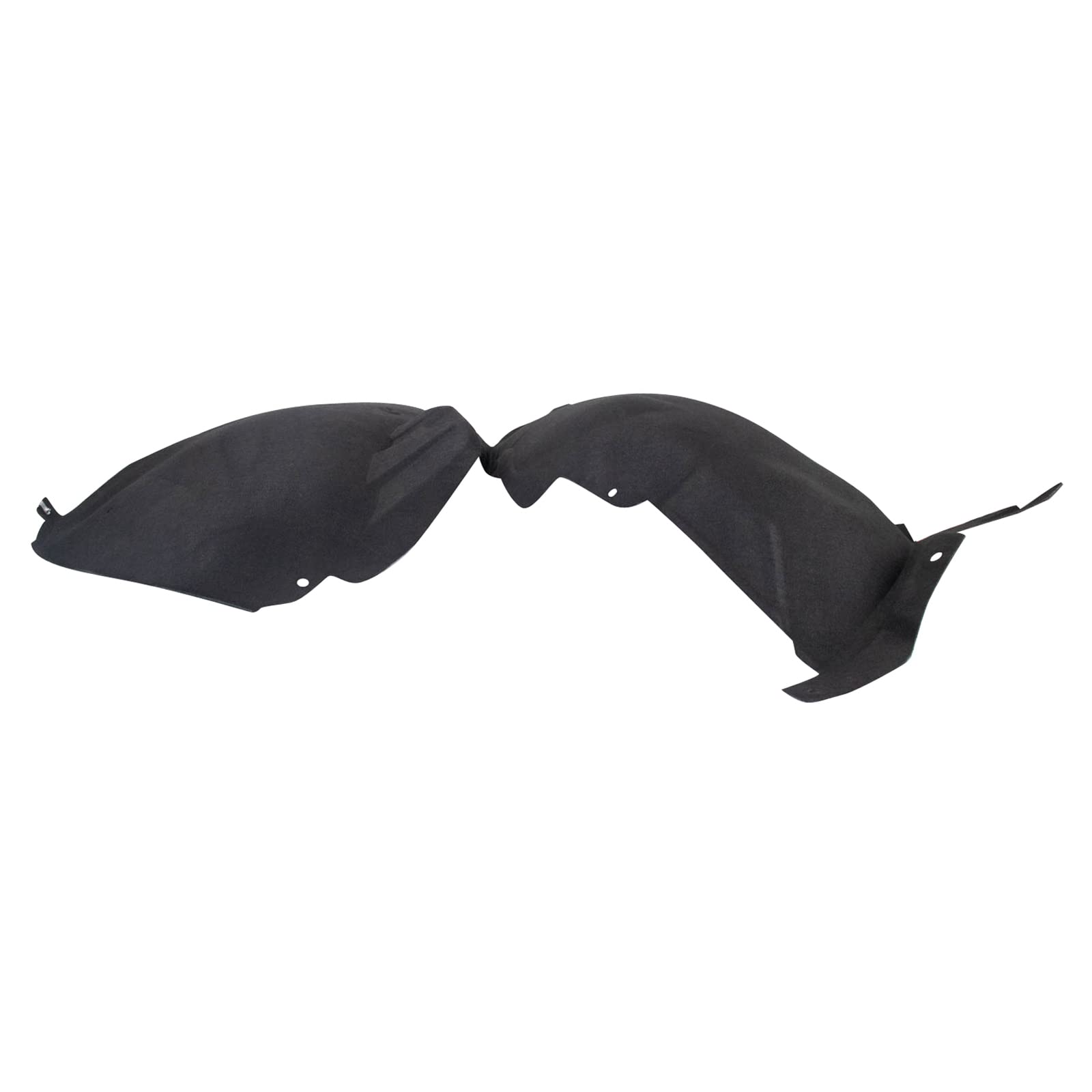 Trq Inner Fender Liner Set Compatible With 2020-2021 Buick Encore Gx Gm1248320 Gm1249320