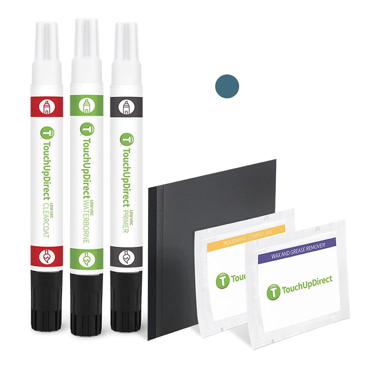 Touchupdirect C4F Arctic Race Blue Metallic Compatible With Bmw Exact Match Touch Up Paint Combo - Platinum Kit