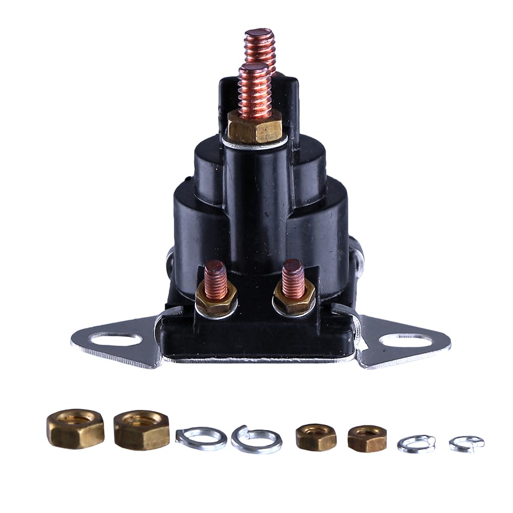 RAREELECTRICAL New Starter Solenoid Compatible With Mercury Mariner 35Hp 40Hp 50Hp 60Hp 70Hp 75Hp By Part Numbers 89-96158 18-5817 89-96158T 8996158 8996158T