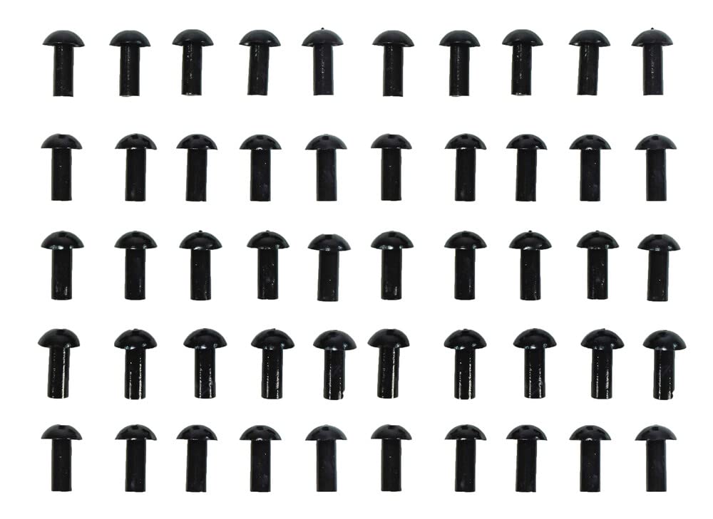 Stop & Go 3075 Mushroom Plug Tire Repair for Punctures and Flats - 3/4 Length x 5/16 Shaft Diameter - 50 Pack (Plugs Only)