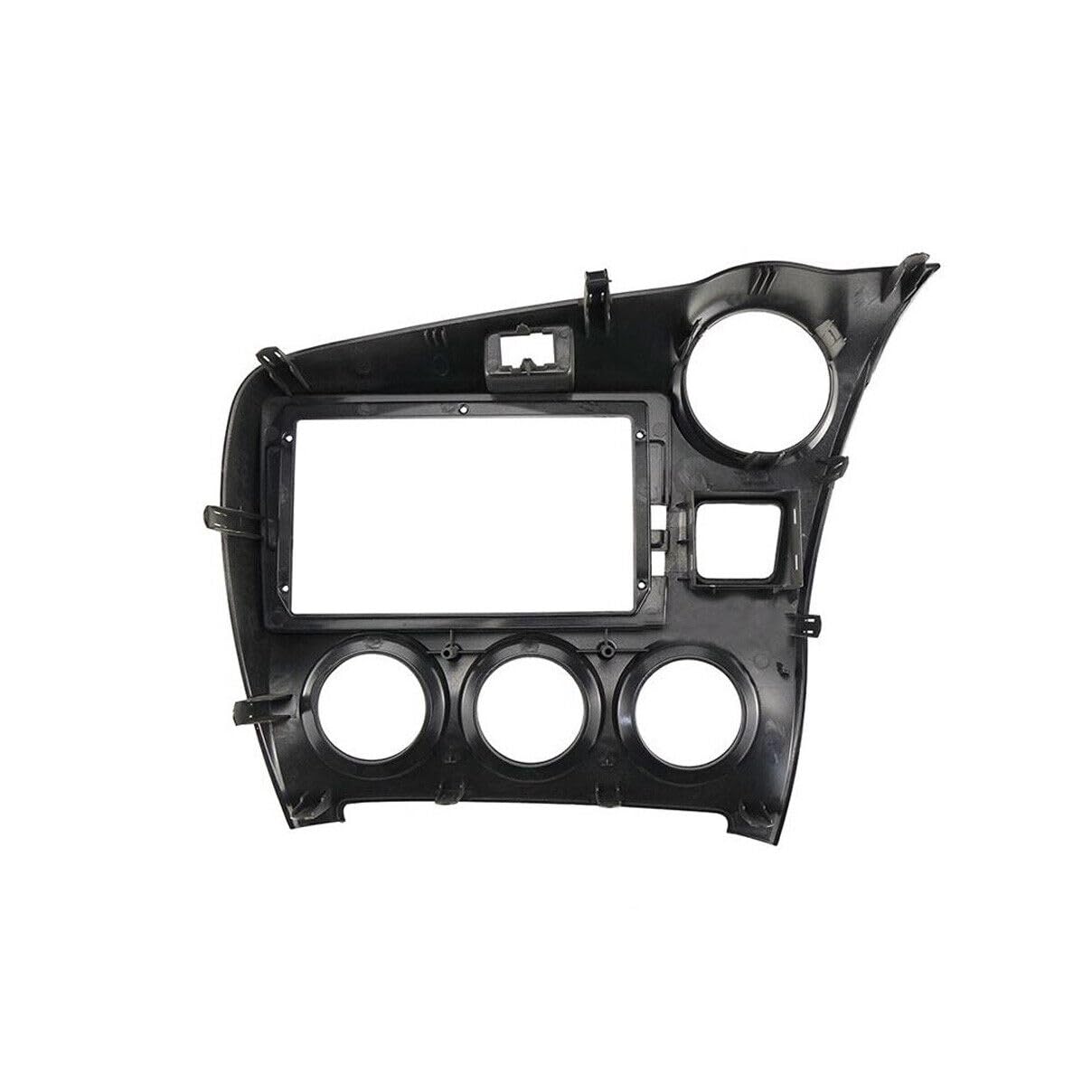 9'' Car Radio Stereo Fascia Frame Panel Cover Trim For Toyota Matrix 2003-2008 2010 2011 2012 2013 2014 Silver (Not Fit For 2009 Matrix 1.8 Base)