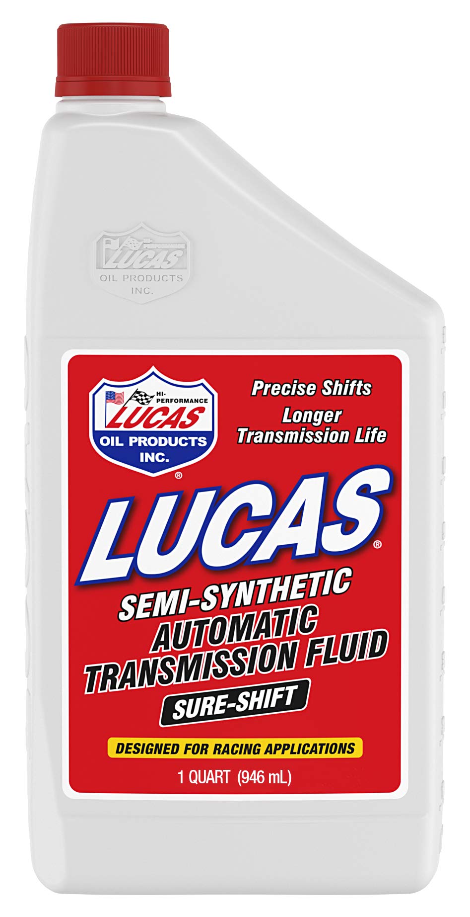 Lucas Oil 10052 Semi-Synthetic Sure-Shift Automatic Transmission Fluid - 1 Quart